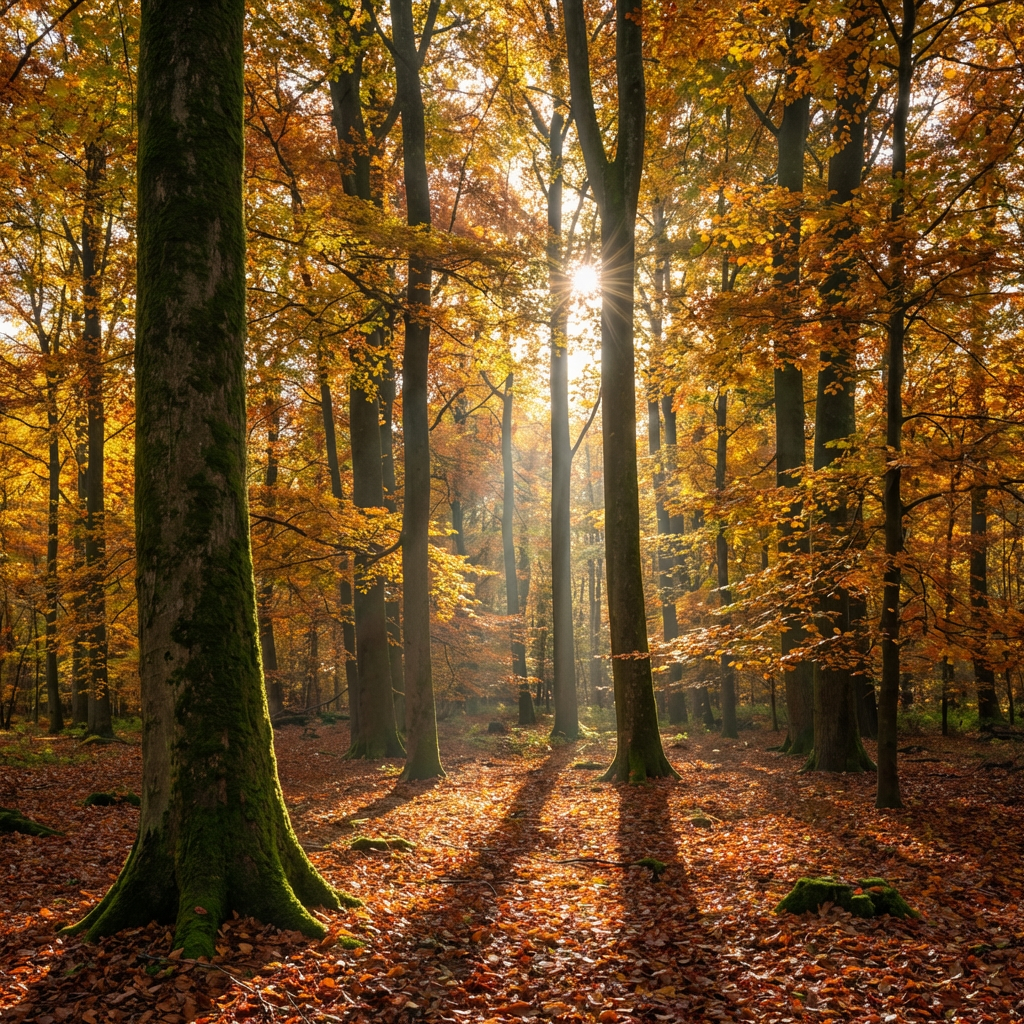 Balanced lighting, sharper, natural colors